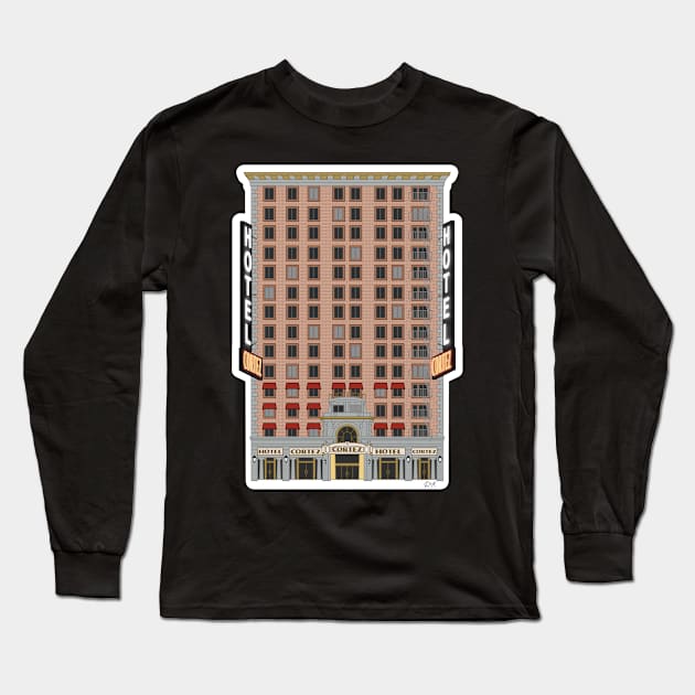 Hotel Cortez ~ AHS Long Sleeve T-Shirt by Ruxandas